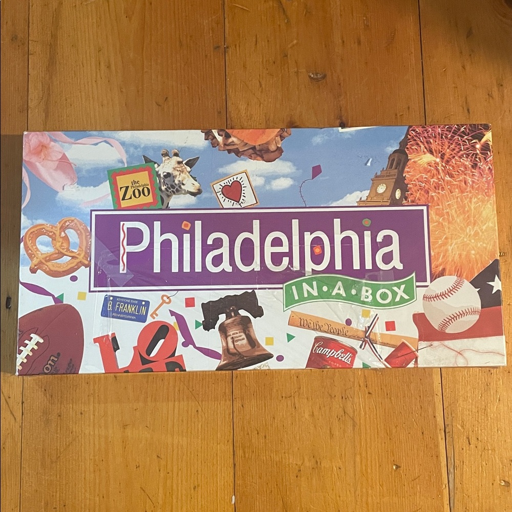 Philadelphia In A Box Collectors Edition Board Game Monopoly